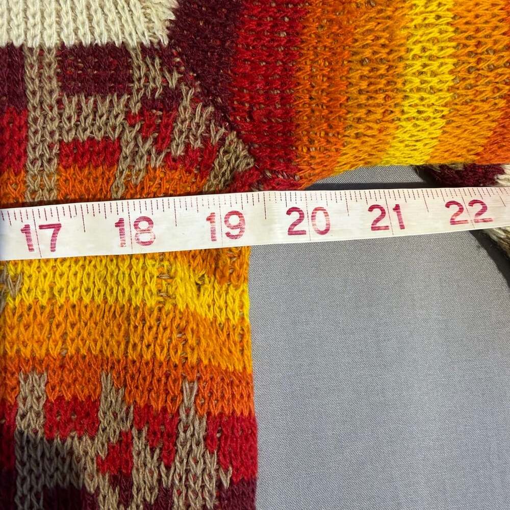 70s Pendleton Southwestern Wool Sweater Size S Vintage Aztec - Picture 7 of 8